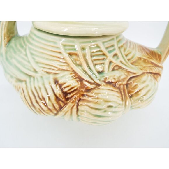 Vintage McCoy Pottery Pine Cone Teapot - Picture 7 of 14